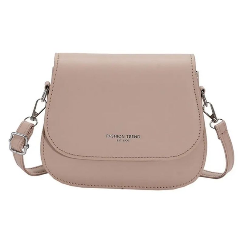 Bolsa mini Bandolera de Cuero para Mujer Color Caqui