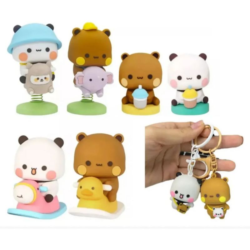 8 Pzs Osos De Peluche para niños  Multicolor