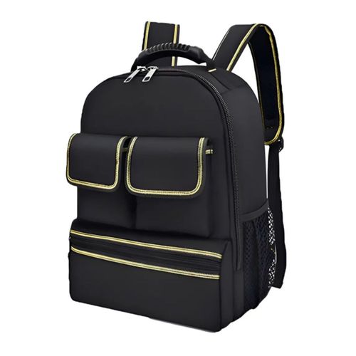 Mochila Para Herramientas, Multifuncional De Electricista Color Negro