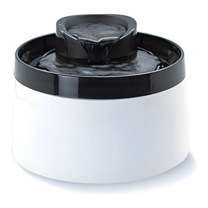 Bebedero Para Perro Tipo Fuente de 2 Lts Color Blanco