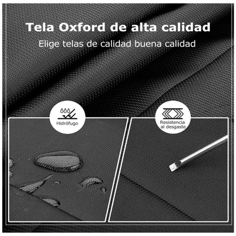Funda Para Motos Color Negro/Naranja
