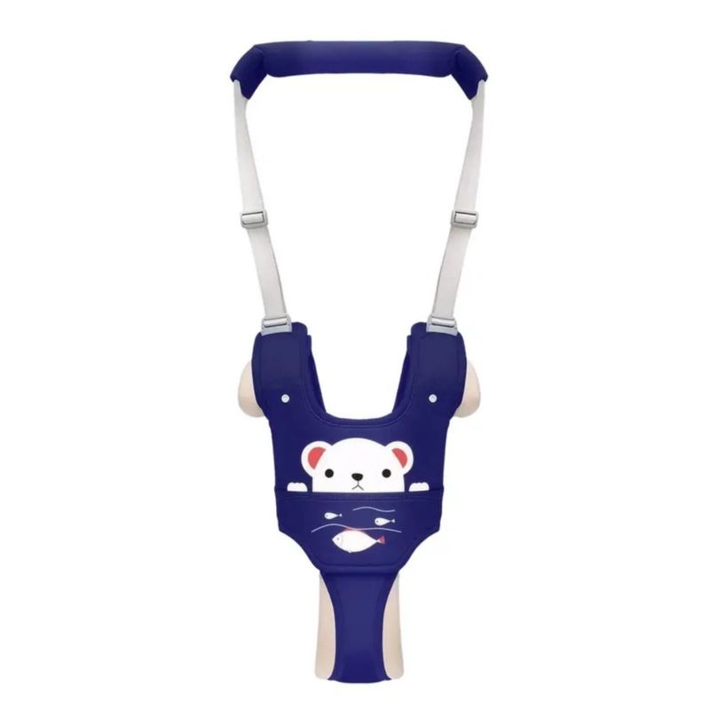 Arnés De Seguridad Para 6-36 Meses Caminar Respirable Bebes, Color Azul Rey Oso