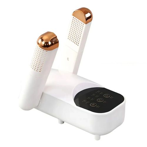 Secador Eléctrico De Zapato Ozono Desodorización Telescópico, Color Blanco