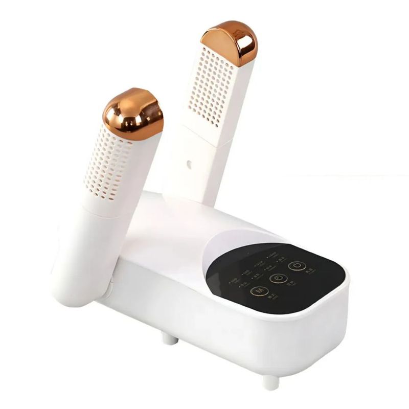 Secador Eléctrico De Zapato Ozono Desodorización Telescópico, Color Blanco
