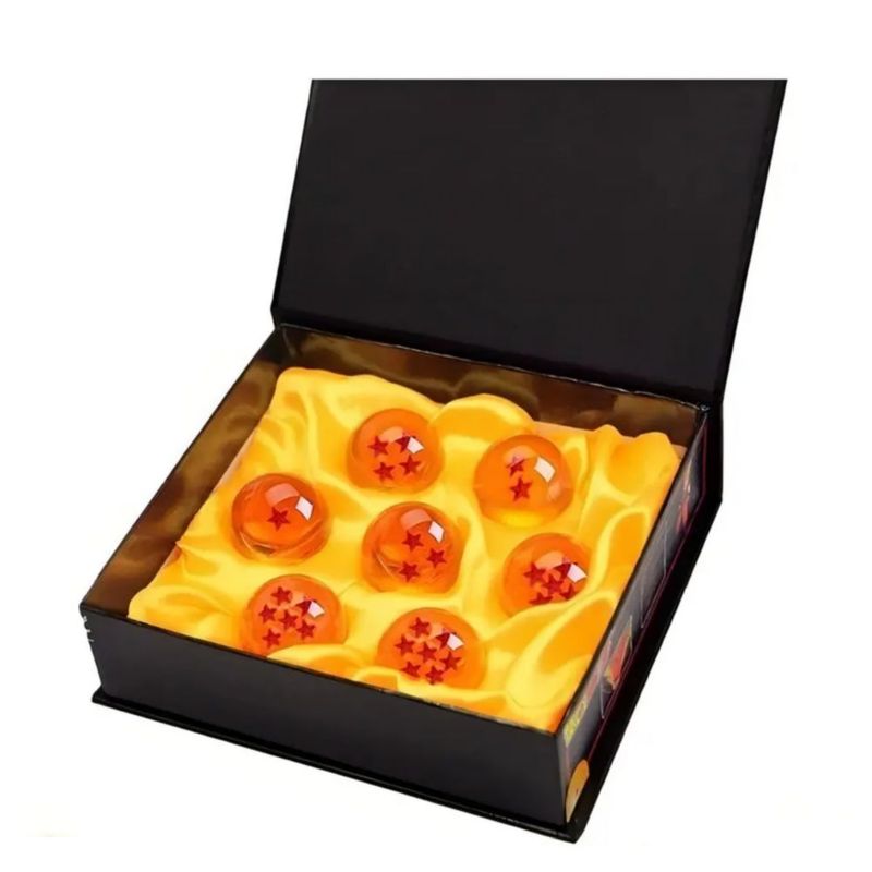 Esferas Del Dragón Caja De 7 Esferas De Dragon Ball Z, Color Amarillo