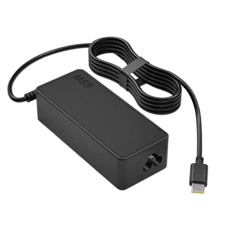Cargador Usb Tipo C Para Hp, Dell, Huawei 20v 3.25a, Color Negro