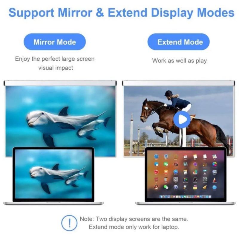 Adaptador Usb C A Hdmi Vga 4 En 1 Para Macbook/air Pro/iPad, Color Gris