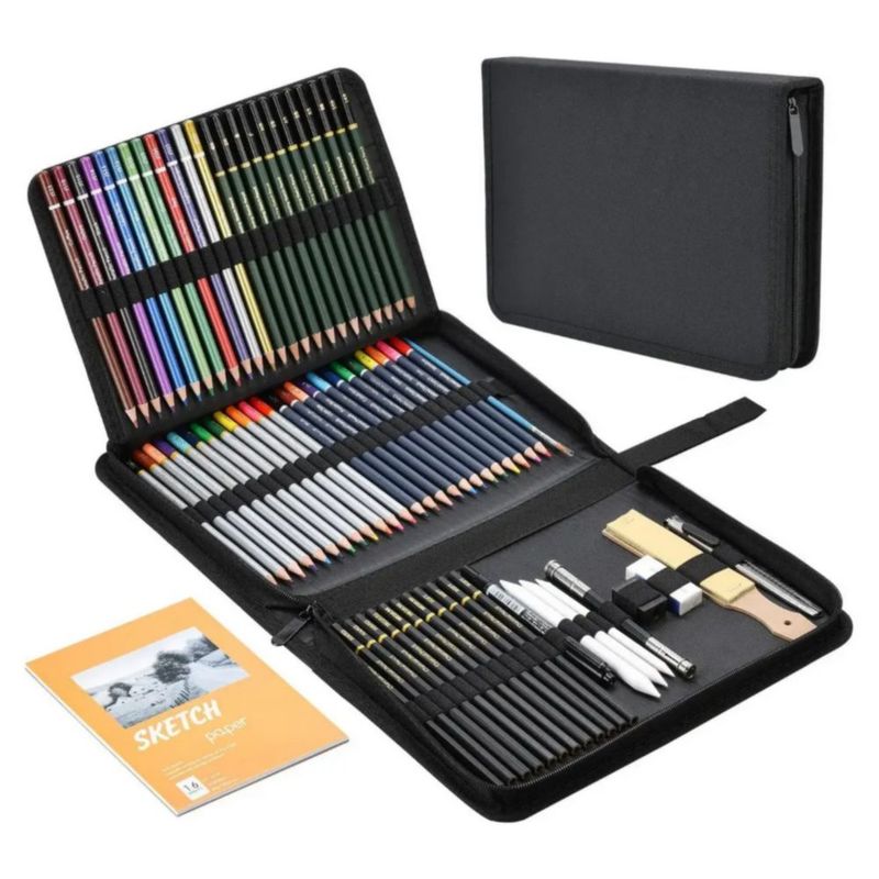 Kit de Dibujo y Arte de 72 Piezas Multicolor