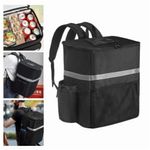 Mochila Térmica Multifuncional Delivery  Color Negro