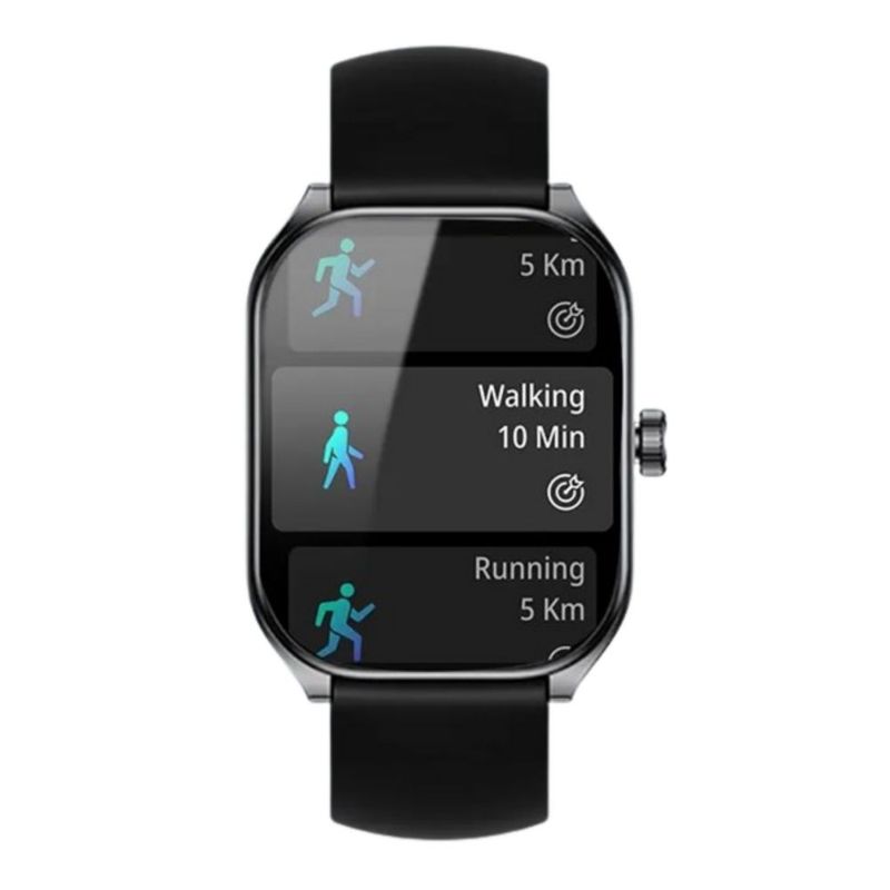 Smartwatch, Reloj Inteligente con  Bluetooth y Pantalla de 2.01" Color Negro