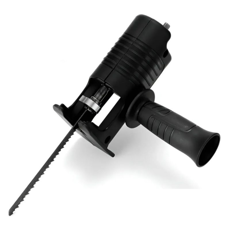Adaptador Taladro Sierra Sable Reciproca Convertidor Cambio Color Negro
