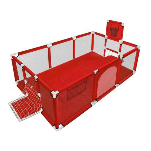 Corralito Plegable Talla Grande Corral Gimnasio Rojo