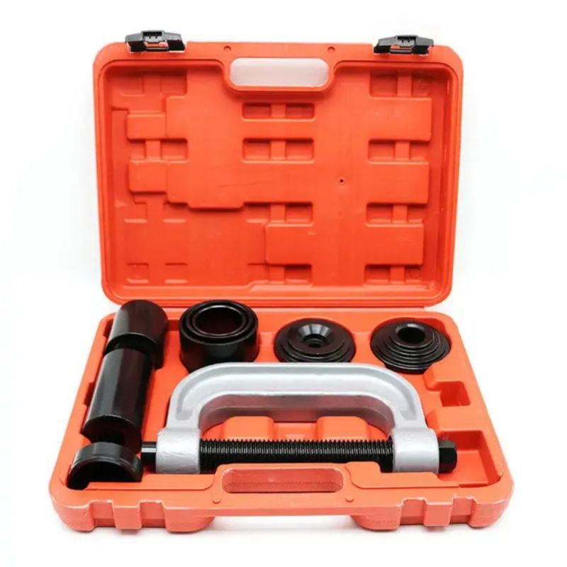 Kit Prensa Instalador Montar Y Desmontar Rótulas 2wd Y 4x4 Rojo/Negro