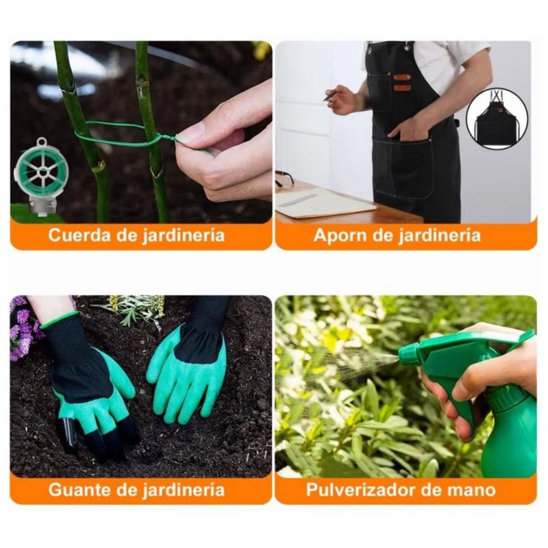 Herramientas Jardín Con Tijeras De Podar