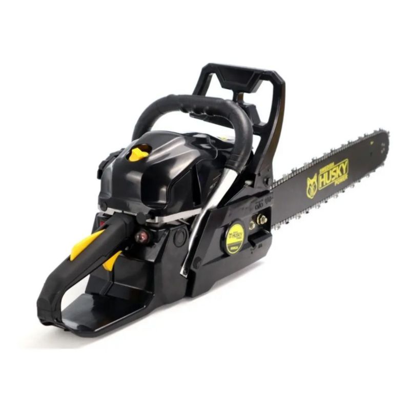 Motosierra A Gasolina Leñera Negro/Amarillo