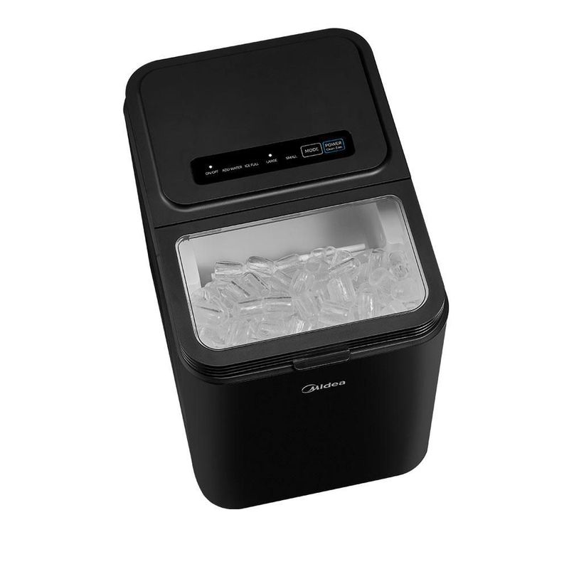 Máquina de Hielo Midea MERI12BG30MX 12 kg Negra