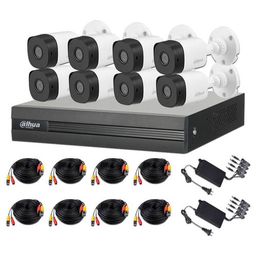 Kit Dahua Kitxvr1B08- I+8-B1A21 Dvr de 8 Canales 2 Mp H.265