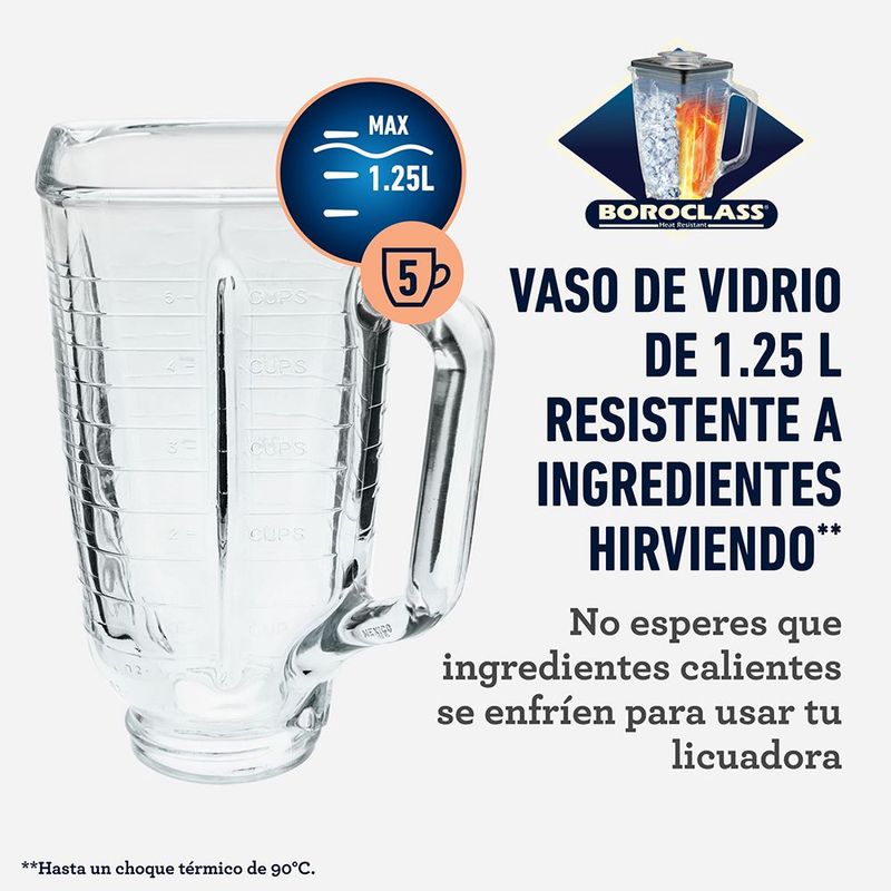 Licuadora Oster Clásica BLST4125-013 1V Plateada