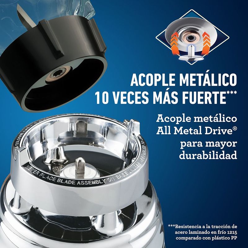 Licuadora Oster Clásica BLST4125-013 1V Plateada