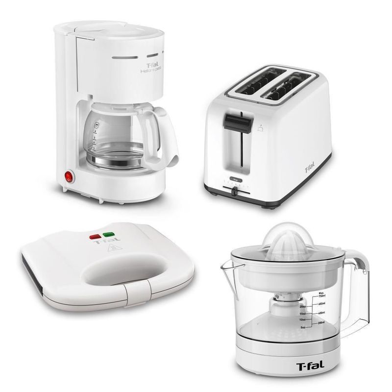 Combo T-FAL 4 Electrodomésticos Blanco