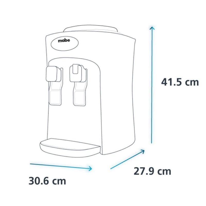 Despachador de Agua Mabe EMM2PS Silver