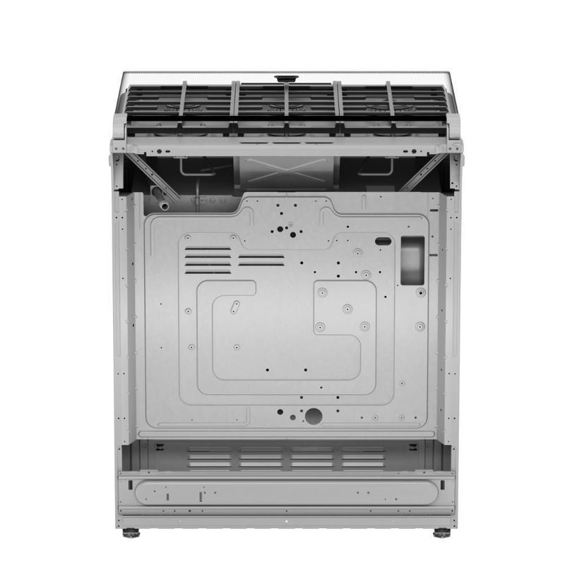 Estufa de Piso Mabe 30" EM7657CFIS0 Plateada