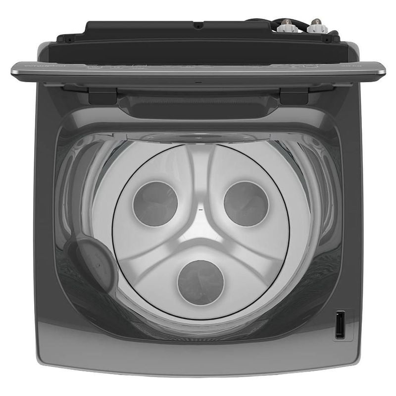 Lavadora Whirlpool Carga Superior 21 kg Xpert System Negra Impeller 127V WW21BTAHME