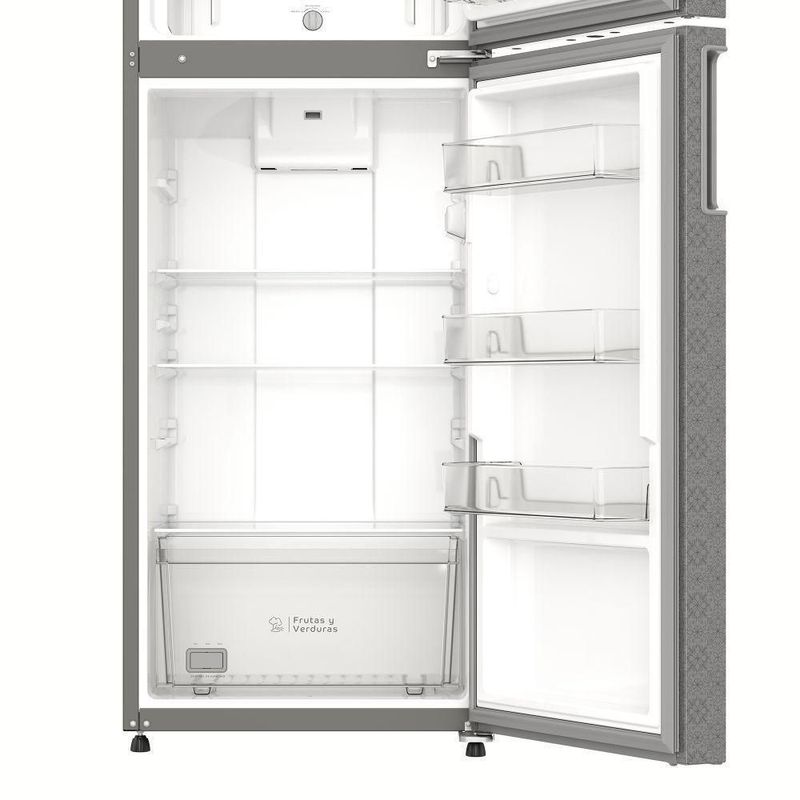 Refrigerador Acros 11 Pies Top Mount AT1130F Silver Floral