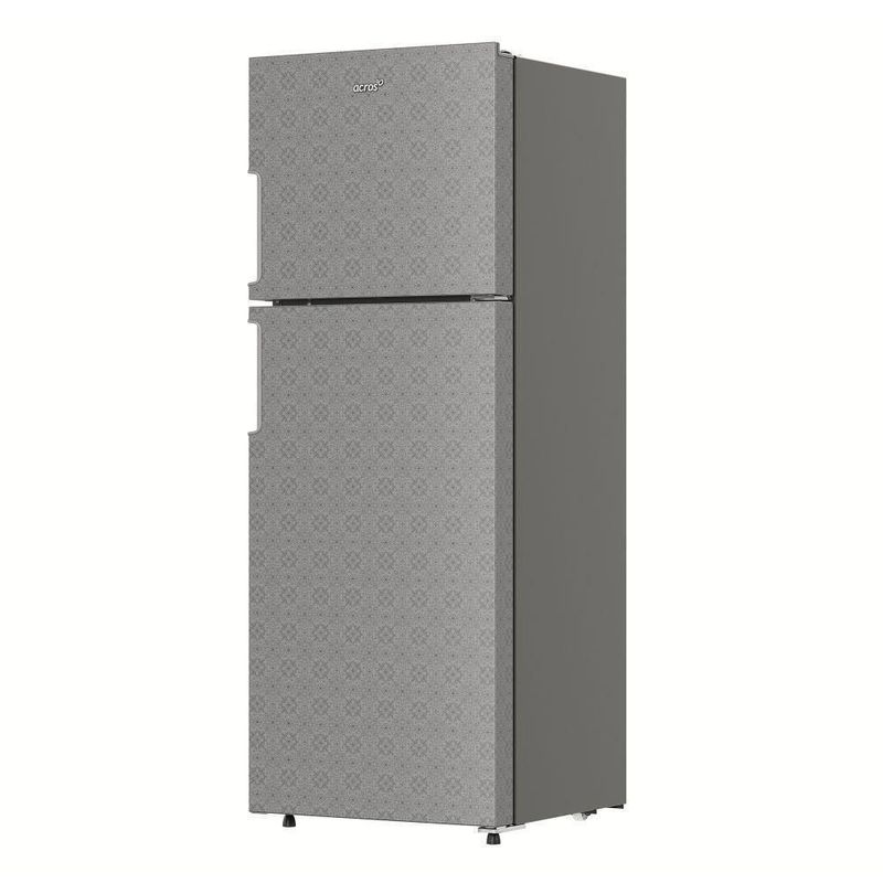 Refrigerador Acros 11 Pies Top Mount AT1130F Silver Floral