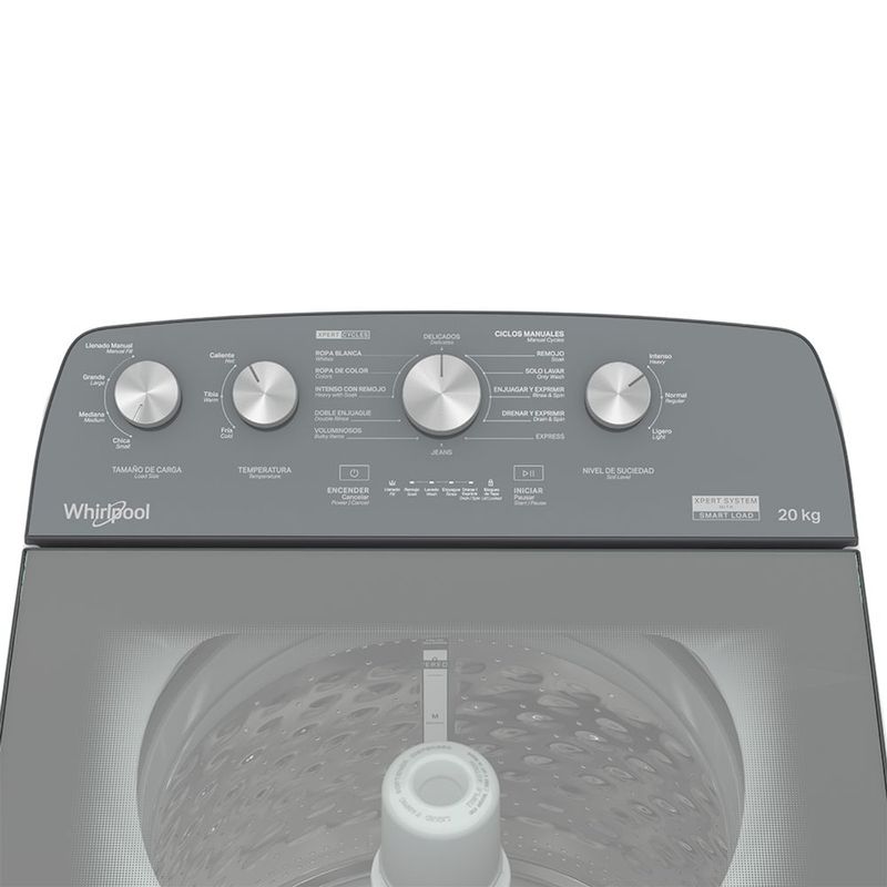 Lavadora Automática Whirlpool 8MWTW2024WJM 20Kg Blanca