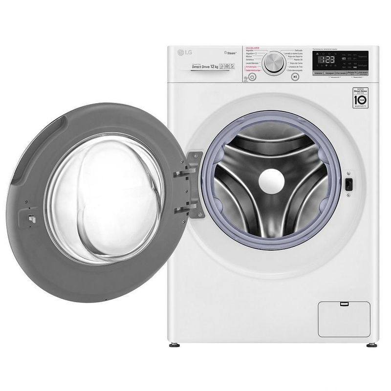 Lavasecadora LG WD12WVC4S6 12Kg/7Kg Blanca
