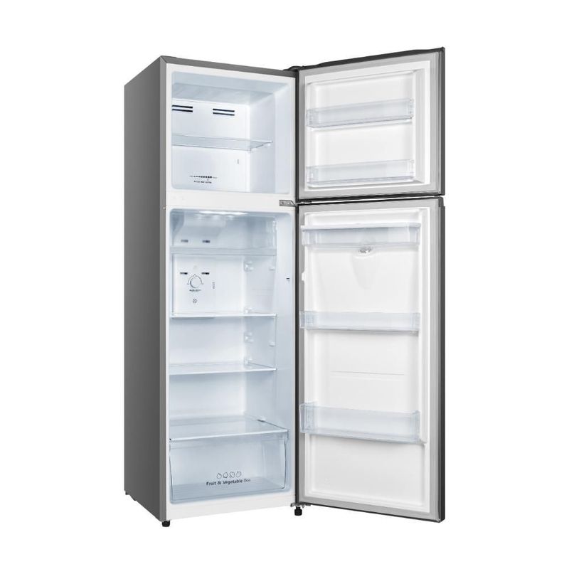 Refrigerador Hisense 9 Pies Top Mount RT90N6WKX2 Acero Inoxidable