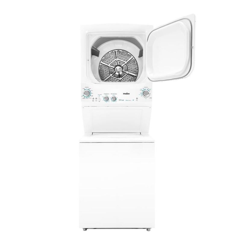 Centro de Lavado Ultra Capacity a Gas Mabe 24Kg Blanco