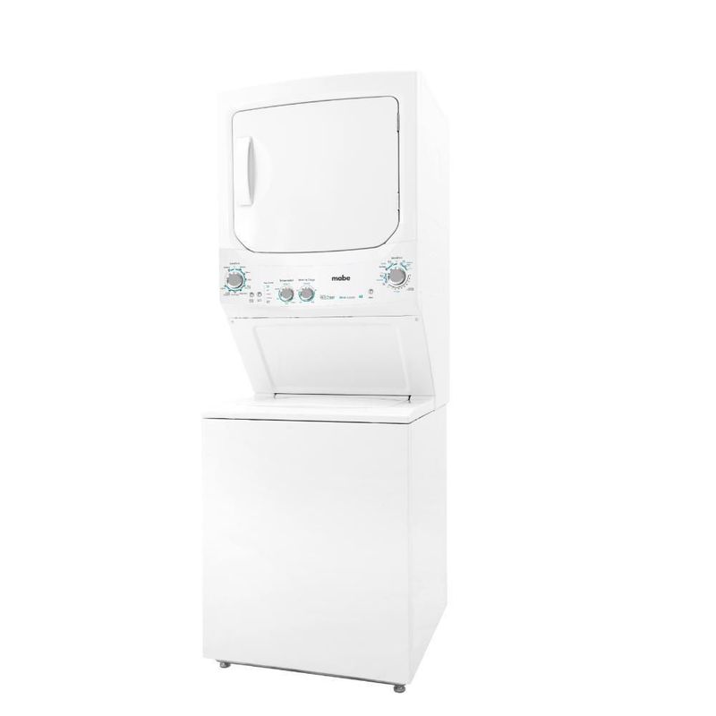 Centro de Lavado Ultra Capacity a Gas Mabe 24Kg Blanco