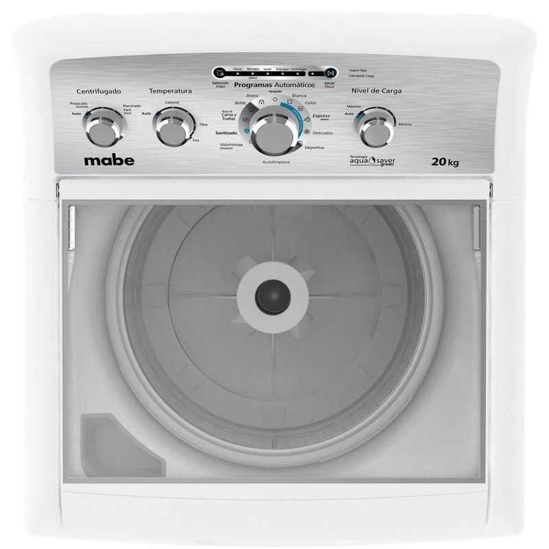 Lavadora Automática Mabe LMA70214VBAB0 20Kg Blanca