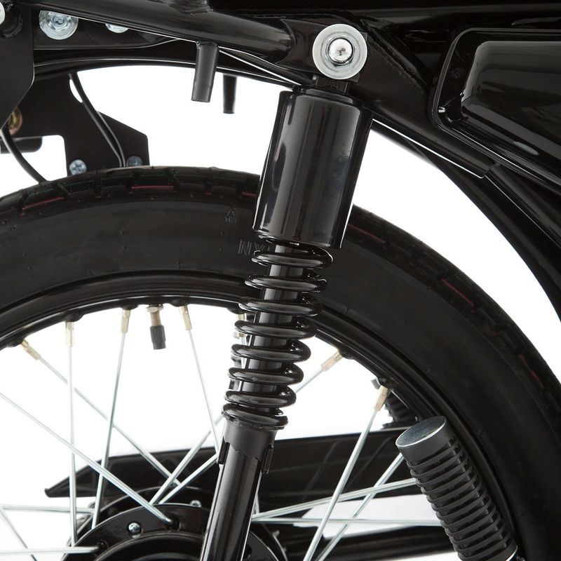 Motocicleta de Trabajo Italika FT125 Negra