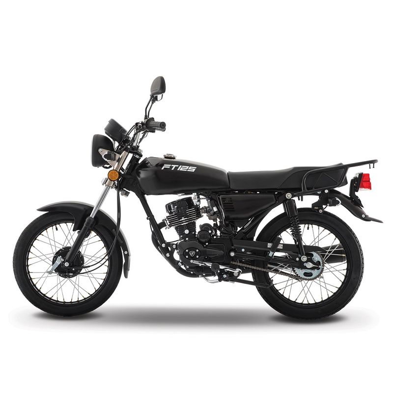 Motocicleta de Trabajo Italika FT125 Negra