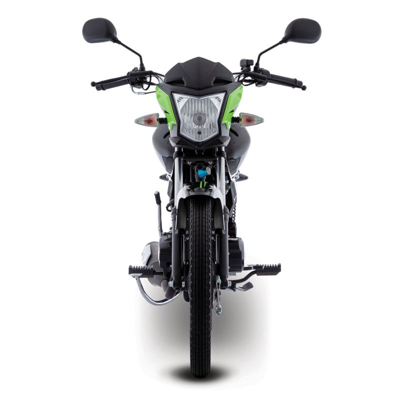 Motocicleta de Trabajo Italika FT150 TS Negro con Verde