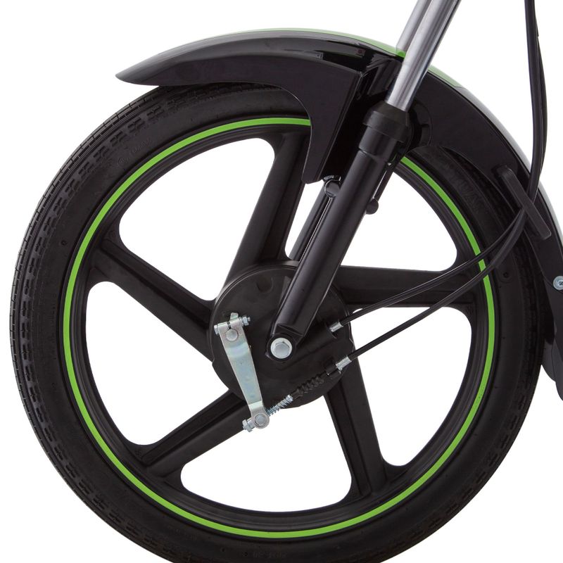 Motocicleta de Trabajo Italika FT150 TS Negro con Verde