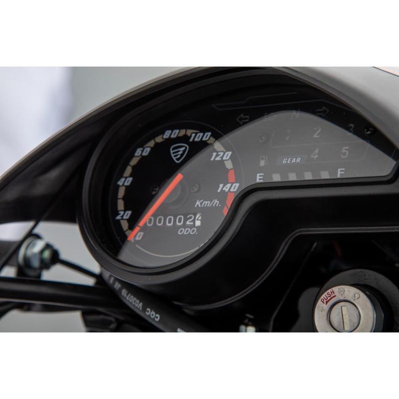Motocicleta Doble Propósito Italika DM200 Con GPS Azul