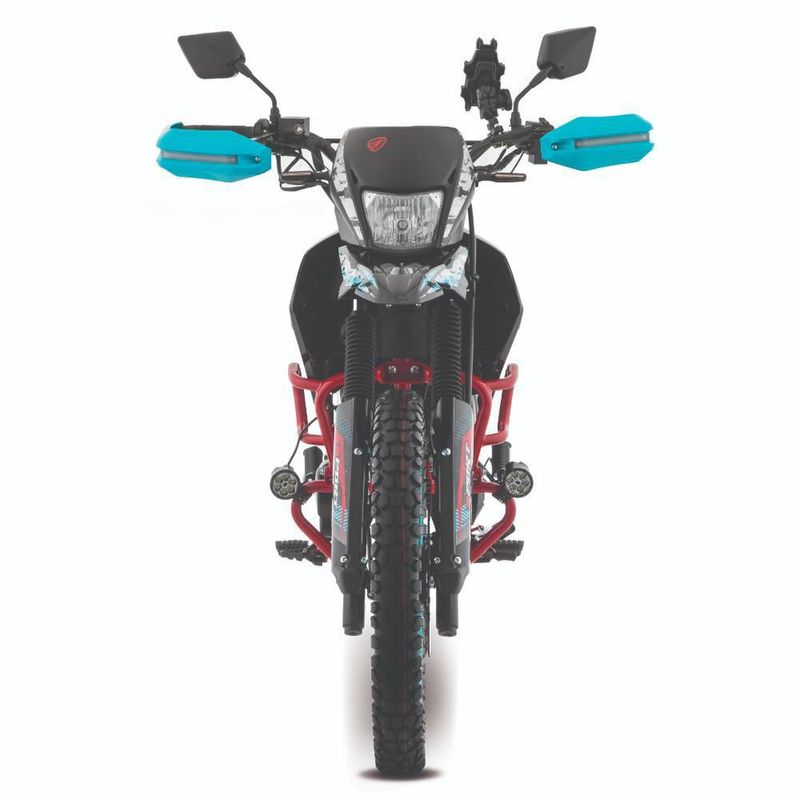 Motocicleta Doble Propósito Italika DM200 Con GPS Azul