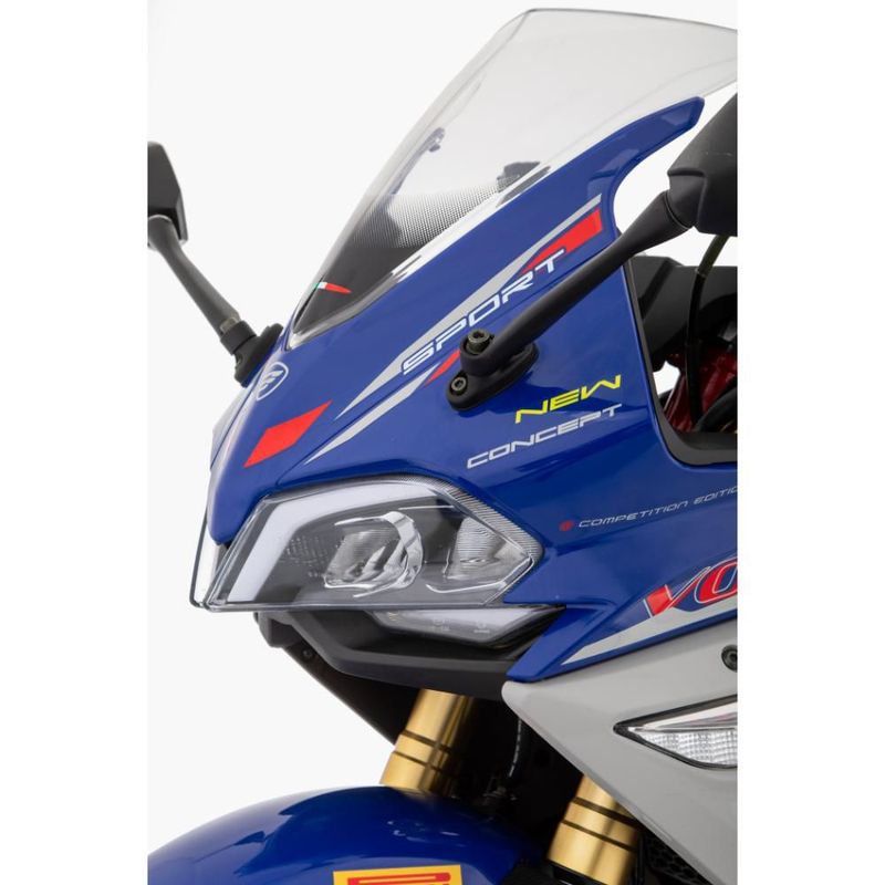 Motocicleta Deportiva Italika Vort-X 300R Azul con Gris