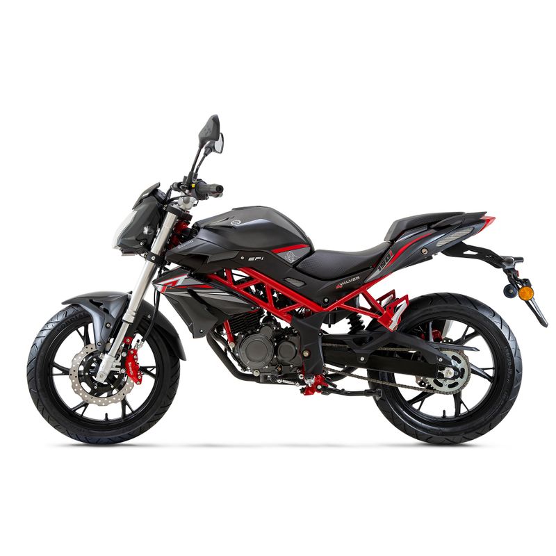 Motocicleta Deportiva Benelli TNT 150i Negra