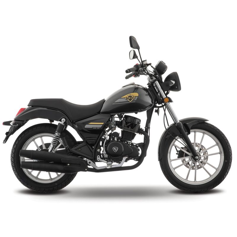Motocicleta Chopper Italika RC200 Gris