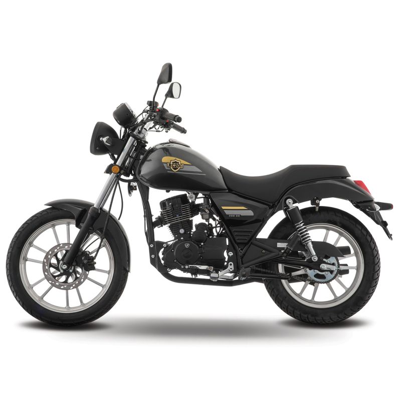 Motocicleta Chopper Italika RC200 Gris