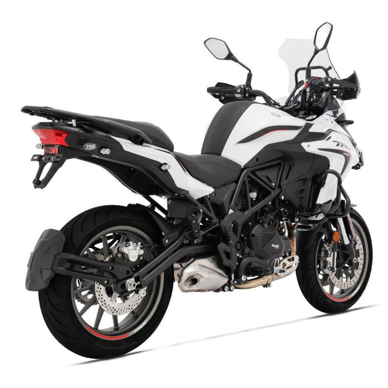 Motocicleta Doble Propósito Benelli TRK 502 Blanca