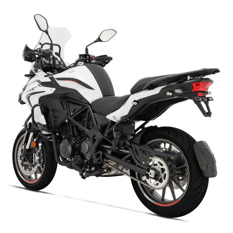 Motocicleta Doble Propósito Benelli TRK 502 Blanca