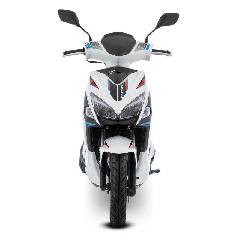 Motoneta Italika D150 Blanco con Azul