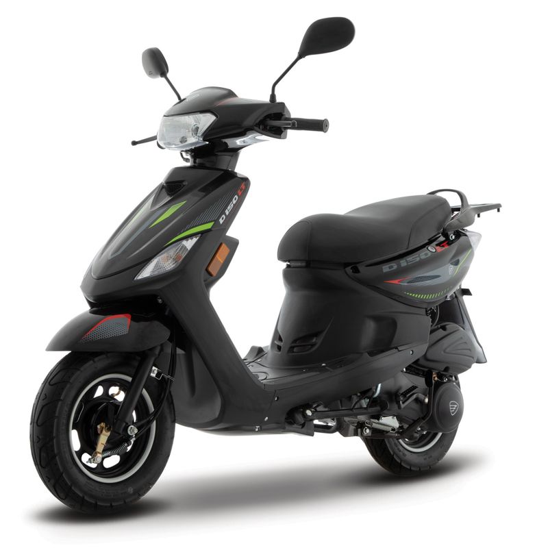 Motoneta Italika D150 LT Negra