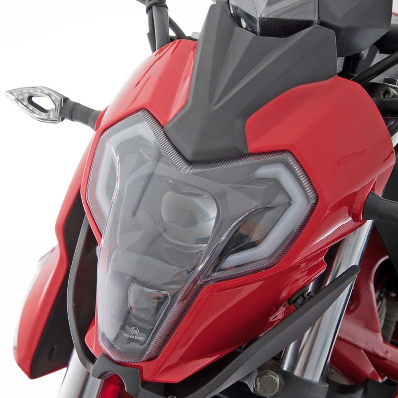 Motocicleta Deportiva Italika Vort-X 250 Roja con Negro